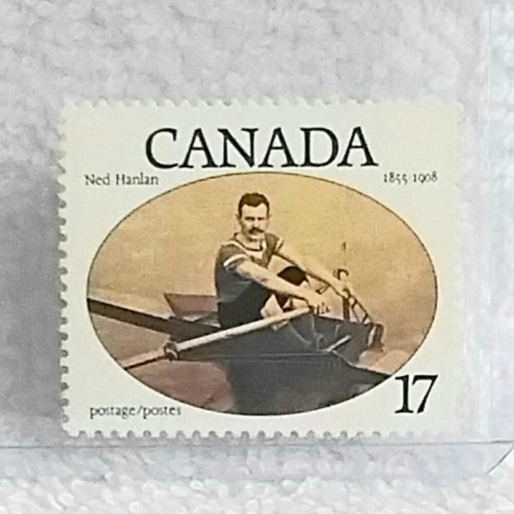 Uncirculated Canadian 1980 Ned Hanlan 1855-1908 Stamp Canada 17!!
